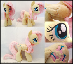 Size: 1024x896 | Tagged: safe, artist:auburnborbon, fluttershy, irl, photo, plushie, solo