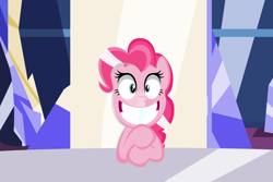 Size: 8000x5359 | Tagged: safe, artist:ivacatherianoid, pinkie pie, earth pony, pony, party pooped, absurd resolution, crazy face, faic, vector