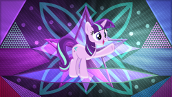 Size: 5120x2880 | Tagged: safe, artist:laszlvfx, artist:melisareb, edit, starlight glimmer, pony, spoiler:harvesting memories, spoiler:mlp friendship is forever, solo, starlight sparkle, wallpaper, wallpaper edit