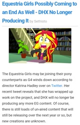 Size: 717x1122 | Tagged: safe, sunset shimmer, epic fails (equestria girls), eqg summertime shorts, equestria girls, end of ponies, equestria daily, sethisto, the end of equestria girls