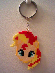 Size: 480x640 | Tagged: safe, sunset shimmer, equestria girls, beads, irl, keychain, photo