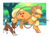 Size: 950x695 | Tagged: safe, artist:hellafleek, applejack, winona, earth pony, pony, lasso, mouth hold, rope, solo