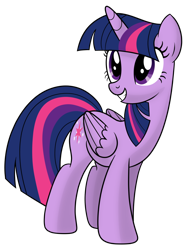 Size: 782x1022 | Tagged: safe, artist:drawponies, derpibooru import, twilight sparkle, twilight sparkle (alicorn), alicorn, pony, cute, female, folded wings, happy, mare, simple background, solo, transparent background, vector