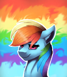 Size: 1276x1450 | Tagged: safe, artist:equestrian-downfall, derpibooru import, rainbow dash, pegasus, pony, female, mare, smiling, solo