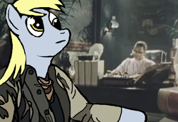 Size: 968x665 | Tagged: safe, derpy hooves, human, africa (song), female, irl, irl human, photo, toto (band)