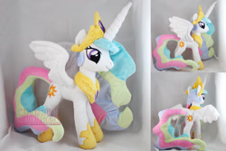 Size: 1528x1019 | Tagged: safe, artist:magnastorm, princess celestia, irl, photo, plushie, solo