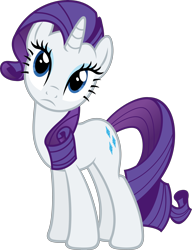 Size: 4600x6000 | Tagged: safe, artist:slb94, rarity, pony, unicorn, secret of my excess, absurd resolution, curious, cute, head tilt, looking at something, simple background, solo, transparent background, vector