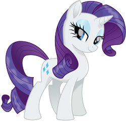 Size: 4838x4690 | Tagged: safe, artist:illumnious, rarity, pony, unicorn, my little pony: the movie, absurd resolution, simple background, smiling, solo, transparent background, vector