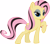 Size: 6000x5281 | Tagged: safe, artist:slb94, fluttershy, pegasus, pony, absurd resolution, emo, emoshy, eyeshadow, frown, simple background, transparent background, unamused, vector