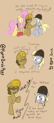 Size: 2221x5006 | Tagged: safe, artist:hyper dash, derpy hooves, doctor whooves, fluttershy, pegasus, pony, engineer, expiration date, medic, soldier, team fortress 2