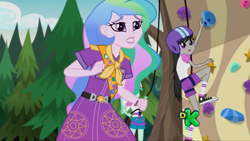 Size: 1280x720 | Tagged: safe, screencap, lyra heartstrings, octavia melody, princess celestia, principal celestia, equestria girls, legend of everfree, clothes, converse, discovery kids, shoes, sneakers