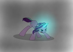 Size: 1125x800 | Tagged: safe, artist:pottedphyllis, starlight glimmer, pony, unicorn, glowing horn, horn, solo