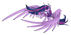 Size: 4500x2250 | Tagged: safe, artist:flamevulture17, derpibooru import, twilight sparkle, twilight sparkle (alicorn), alicorn, pony, female, mare, solo