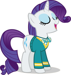 Size: 4765x5000 | Tagged: safe, artist:cantercoltz, rarity, pony, unicorn, filli vanilli, absurd resolution, eyes closed, female, mare, open mouth, ponytones, simple background, singing, solo, transparent background, vector