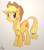 Size: 800x900 | Tagged: safe, artist:ollywiicious, applejack, earth pony, pony, applejack's hat, blonde, blonde mane, blonde tail, female, green eyes, mare, orange coat, solo