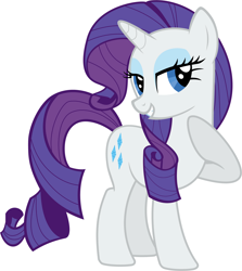 Size: 6039x6760 | Tagged: safe, artist:ra1nb0wk1tty, rarity, pony, unicorn, absurd resolution, female, mare, raised hoof, simple background, solo, vector, white background