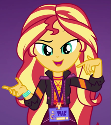 Size: 611x689 | Tagged: safe, screencap, sunset shimmer, better together, equestria girls, cropped, how to backstage, solo