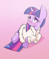 Size: 1100x1320 | Tagged: safe, artist:joycall6, derpibooru import, twilight sparkle, clothes, robe, sick, solo