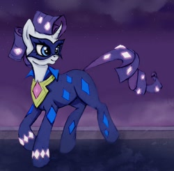 Size: 818x803 | Tagged: safe, artist:dumddeer, radiance, rarity, pony, unicorn, power ponies (episode), power ponies, solo