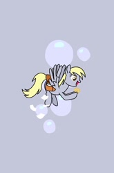 Size: 1440x2176 | Tagged: safe, artist:windy breeze, derpy hooves, pegasus, pony, food, muffin, solo