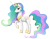 Size: 3000x2364 | Tagged: safe, artist:tayarinne, princess celestia, alicorn, pony, female, mare, raised hoof, simple background, solo, transparent background