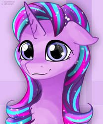 Size: 1123x1353 | Tagged: safe, artist:exploretheweb, starlight glimmer, pony, unicorn, smiling, solo