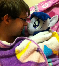 Size: 438x491 | Tagged: safe, derpibooru import, twilight sparkle, human, bed, boop, brony, cute, irl, irl human, jin, jinbetes, jinlight, noseboop, photo, waifu