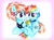 Size: 1350x1011 | Tagged: safe, artist:liaaqila, derpibooru import, rainbow dash, windy whistles, pegasus, pony, comforting, crying, cute, ear piercing, earring, female, filly, filly rainbow dash, jewelry, like mother like daughter, mare, medal, mother and child, mother and daughter, parent and child, piercing, sad, third place, third place medal, traditional art, young, younger