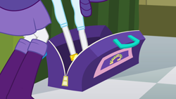 Size: 1920x1080 | Tagged: safe, screencap, rarity, equestria girls, equestria girls (movie), bag, boots, bracelet, clothes, high heel boots, jewelry, skirt, solo