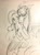 Size: 767x1024 | Tagged: safe, artist:huyun0, discord, fluttershy, pegasus, pony, carrying, discoshy, female, jealous, male, monochrome, shipping, sketch, straight, traditional art, yanderecord