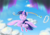 Size: 3000x2081 | Tagged: safe, artist:inersdraco, derpibooru import, rainbow dash, twilight sparkle, twilight sparkle (alicorn), alicorn, pegasus, pony, the cutie re-mark, fringe, helping hoof, implied starlight glimmer, offscreen character, pov, rainbow