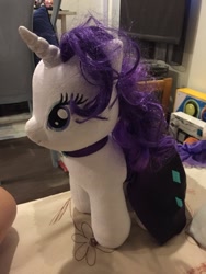 Size: 1024x1365 | Tagged: safe, artist:angelicorexx, rarity, build-a-bear, irl, photo, plushie