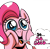 Size: 637x630 | Tagged: safe, idw, pinkie pie, earth pony, pony, comic, simple background, transparent background