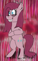 Size: 800x1280 | Tagged: safe, artist:heidy17, pinkie pie, earth pony, pony, female, mare, pink coat, pink mane, pinkamena diane pie, solo