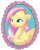 Size: 1024x1280 | Tagged: safe, artist:rue-willings, fluttershy, pegasus, pony, bust, portrait, solo, three quarter view