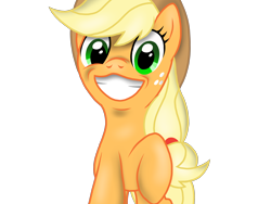 Size: 2048x1536 | Tagged: safe, artist:birdivizer, applejack, earth pony, pony, insanity, snapplejack, solo