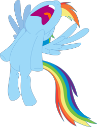 Size: 2000x2620 | Tagged: safe, artist:michaelsety, derpibooru import, rainbow dash, pegasus, pony, simple background, solo, transparent background, vector