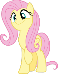 Size: 860x1097 | Tagged: safe, artist:istilllikegamecubes, fluttershy, pegasus, pony, the cutie map, .svg available, flutterbob, simple background, solo, svg, transparent background, vector