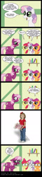 Size: 600x2489 | Tagged: safe, artist:niban-destikim, apple bloom, cheerilee, scootaloo, sweetie belle, human, hearts and hooves day (episode), comic, cutie mark crusaders, hobby horse, krusty love, spongebob squarepants