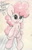 Size: 690x1073 | Tagged: safe, artist:slightlyshade, pinkie pie, earth pony, pony, female, mare, pink coat, pink mane, solo, traditional art