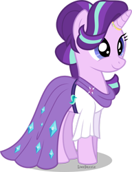 Size: 1280x1671 | Tagged: safe, artist:limedazzle, starlight glimmer, pony, unicorn, clothes, cute, dress, female, glimmerbetes, mare, simple background, solo, transparent background, vector, wedding dress