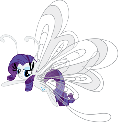 Size: 7544x7764 | Tagged: safe, artist:benybing, rarity, breezie, it ain't easy being breezies, absurd resolution, bedroom eyes, breeziefied, cute, grin, hilarious in hindsight, looking at you, marshmelodrama, rarbreez, smiling, solo, species swap