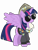 Size: 3000x4000 | Tagged: safe, artist:jordanb22, derpibooru import, twilight sparkle, twilight sparkle (alicorn), alicorn, pony, testing testing 1-2-3, absurd resolution, ancient wonderbolts uniform, clothes, commander easy glider, costume, female, jacket, mare, simple background, solo, sunglasses, transparent background, vector