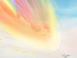 Size: 2100x1600 | Tagged: safe, artist:cipherpie, pinkie pie, earth pony, pony, detailed background, female, mare, solo