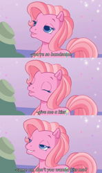 Size: 1280x2160 | Tagged: safe, screencap, pinkie pie, earth pony, pony, g3.5, twinkle wish adventure, meme