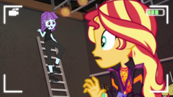 Size: 1920x1080 | Tagged: safe, screencap, sunset shimmer, better together, equestria girls, eyes on the prize, female, how to backstage