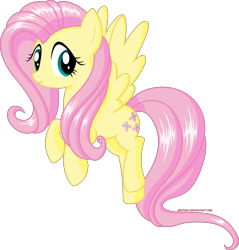 Size: 3845x4020 | Tagged: safe, artist:rexpony, fluttershy, pegasus, pony, simple background, solo, transparent background, vector