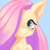 Size: 600x600 | Tagged: safe, artist:4ei, fluttershy, pegasus, pony, female, mare, smiling, solo