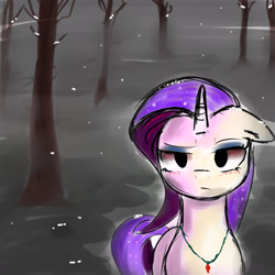 Size: 3000x3000 | Tagged: safe, artist:posionjoke, rarity, pony, unicorn, dark, head, solo