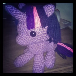 Size: 960x960 | Tagged: safe, artist:talaredwolf33, derpibooru import, twilight sparkle, irl, photo, plushie